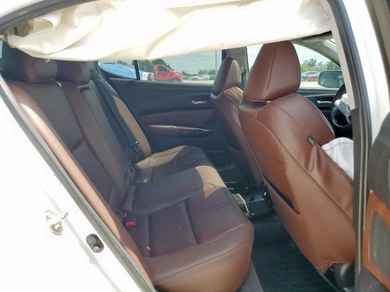 19UUB1F56FA005079 - 2015 ACURA TLX TECH WHITE photo 10