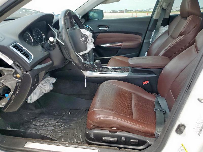 19UUB1F56FA005079 - 2015 ACURA TLX TECH WHITE photo 7