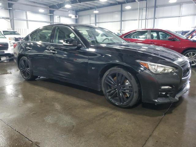JN1BV7AR4FM399337 - 2015 INFINITI Q50 BASE BLACK photo 4