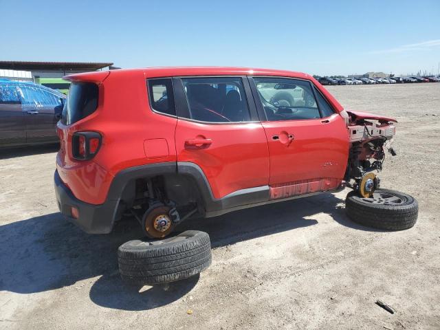 ZACCJBAB0JPH02689 - 2018 JEEP RENEGADE SPORT RED photo 3