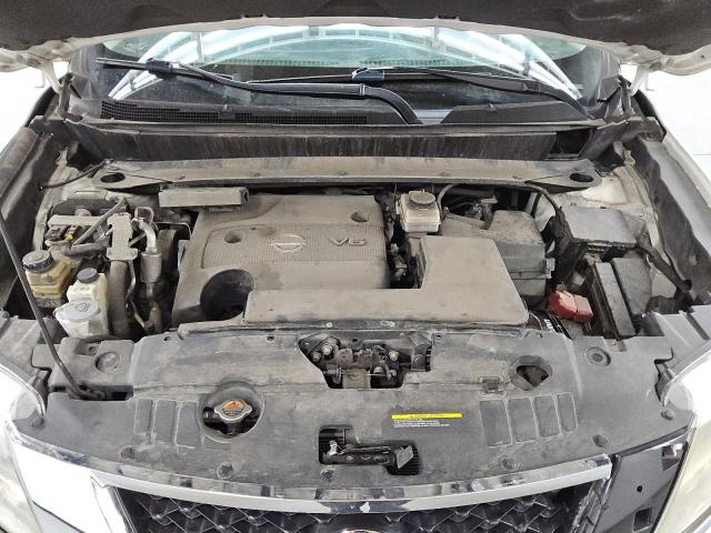 5N1AR2MM4FC652982 - 2015 NISSAN PATHFINDER S Սպիտակ լուսանկար 12