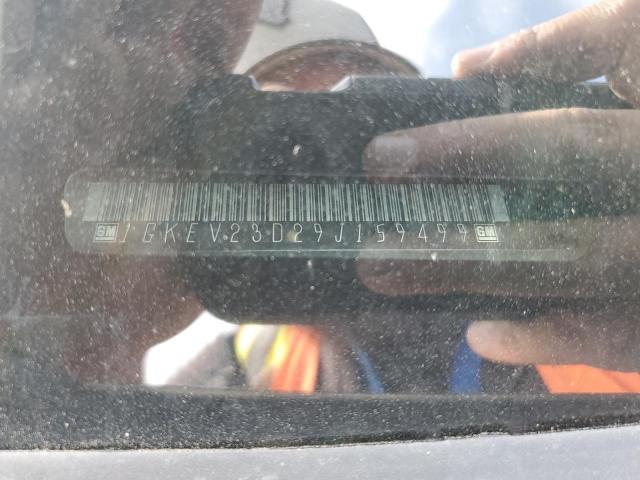 1GKEV23D29J159499 - 2009 GMC ACADIA SLT-1 BEIGE photo 13