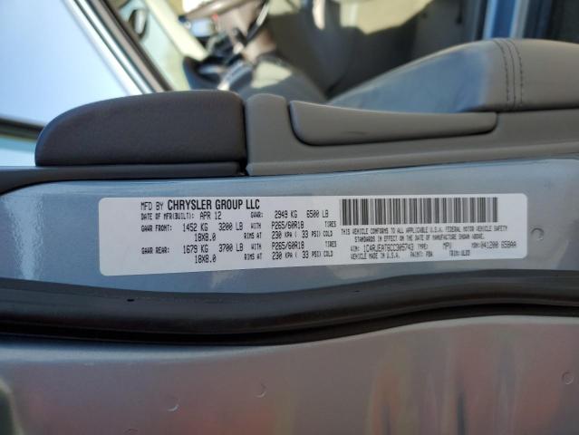 1C4RJEAT6CC305743 - 2012 JEEP GRAND CHER LAREDO BLUE photo 13