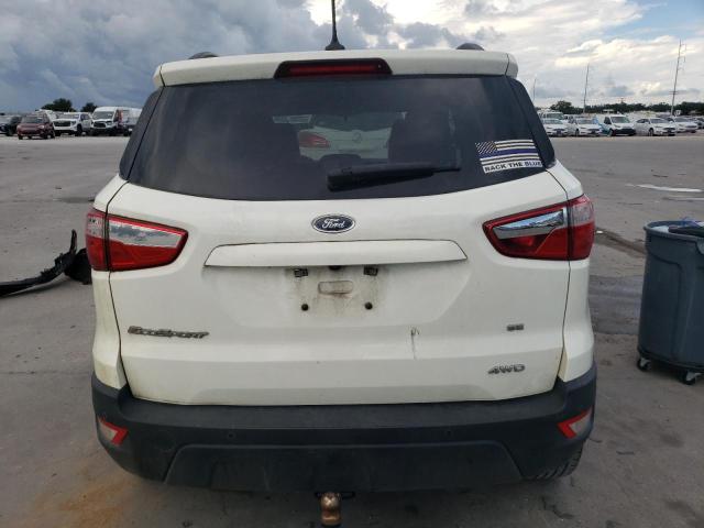 MAJ6S3GLXKC302179 - 2019 FORD ECOSPORT SE WHITE photo 6