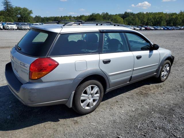 4S4BP61C356375090 - 2005 SUBARU LEGACY OUTBACK 2.5I SILVER photo 3