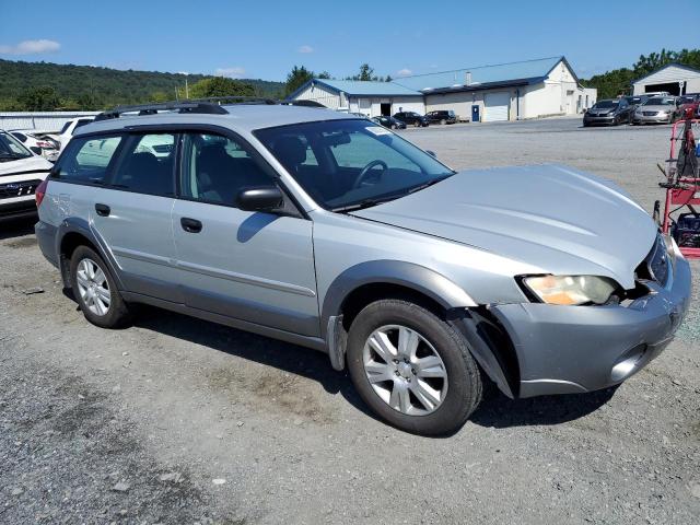 4S4BP61C356375090 - 2005 SUBARU LEGACY OUTBACK 2.5I SILVER photo 4