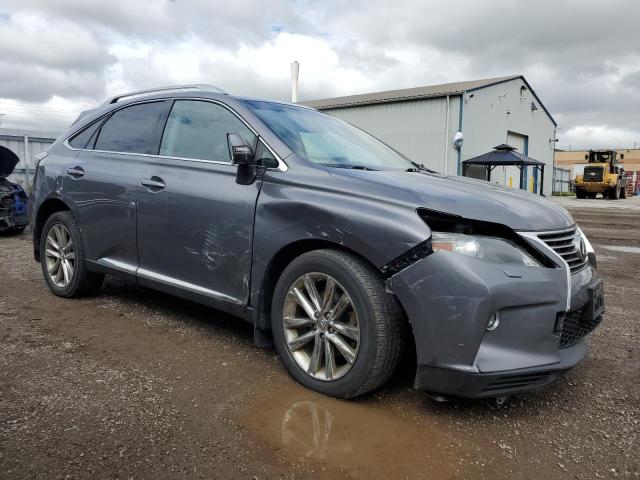 2T2BK1BA9FC281496 - 2015 LEXUS RX 350 BASE GRAY photo 4