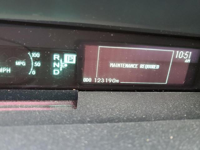 JTDKN3DUXF1870821 - 2015 TOYOTA PRIUS ვერცხლისფერი ფოტო 9