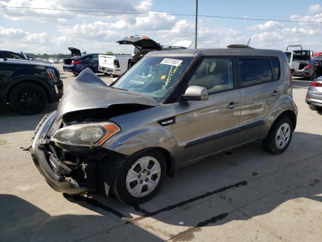 KNDJT2A5XD7520219 - 2013 KIA SOUL GRAY photo 1