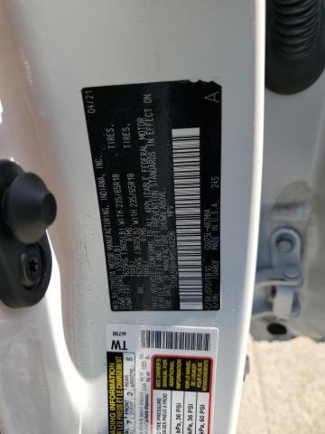 5TDHZRBH1MS540296 - 2021 TOYOTA HIGHLANDER XLE Beyaz fotoğraf 12