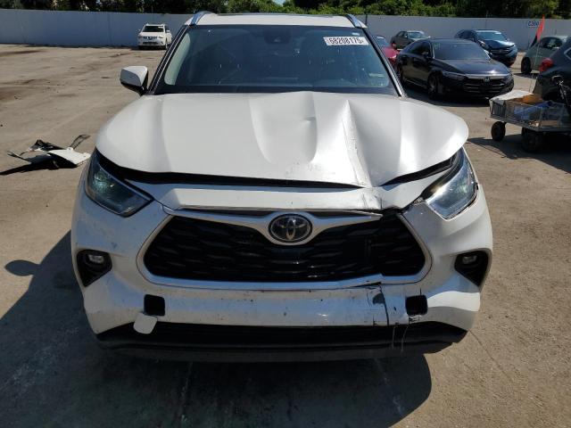5TDHZRBH1MS540296 - 2021 TOYOTA HIGHLANDER XLE Beyaz fotoğraf 5