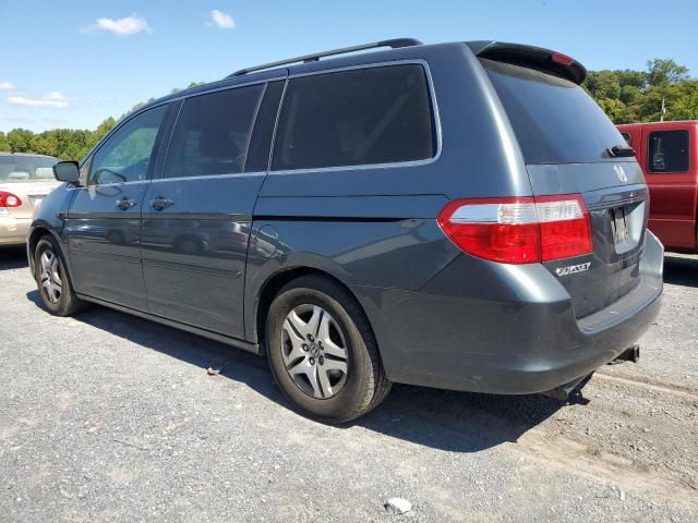 5FNRL38476B429718 - 2006 HONDA ODYSSEY EX BLUE photo 2