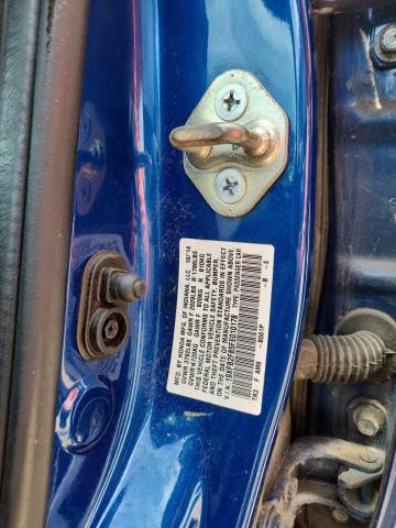 19XFB2F85FE010178 - 2015 HONDA CIVIC EX BLUE photo 12