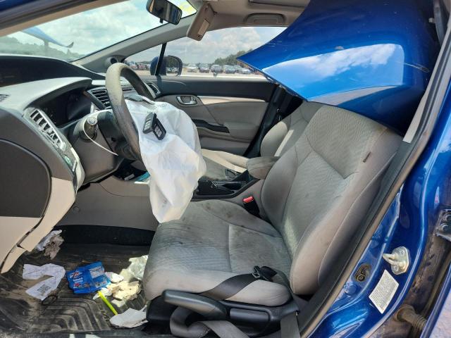 19XFB2F85FE010178 - 2015 HONDA CIVIC EX BLUE photo 7