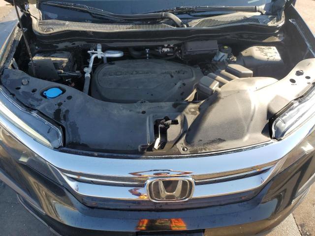 5FNYF5H53MB026310 - 2021 HONDA PILOT EXL BLACK photo 12