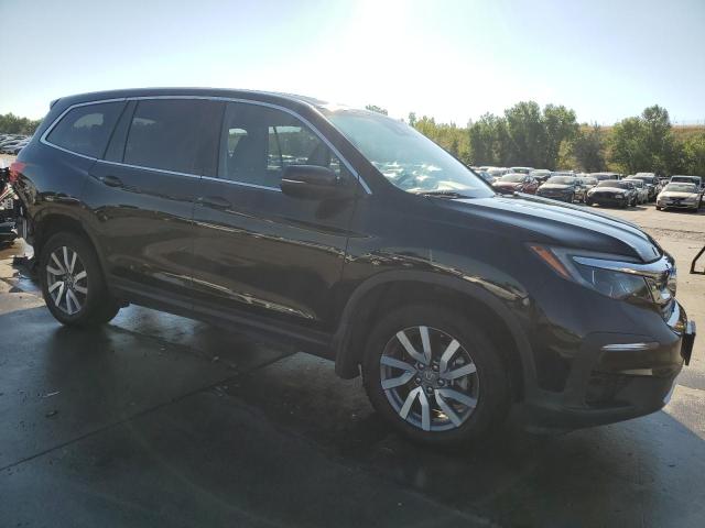 5FNYF5H53MB026310 - 2021 HONDA PILOT EXL BLACK photo 4