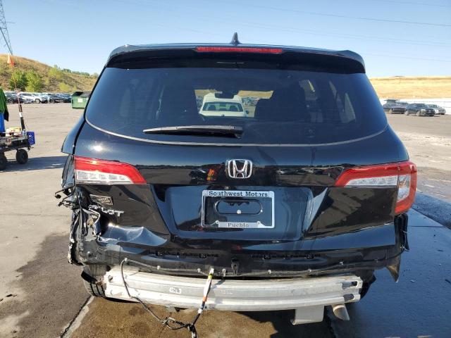 5FNYF5H53MB026310 - 2021 HONDA PILOT EXL BLACK photo 6