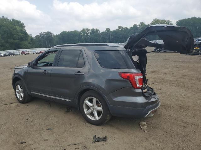 1FM5K8D89HGA55916 - 2017 FORD EXPLORER XLT ნაცრისფერი ფოტო 2