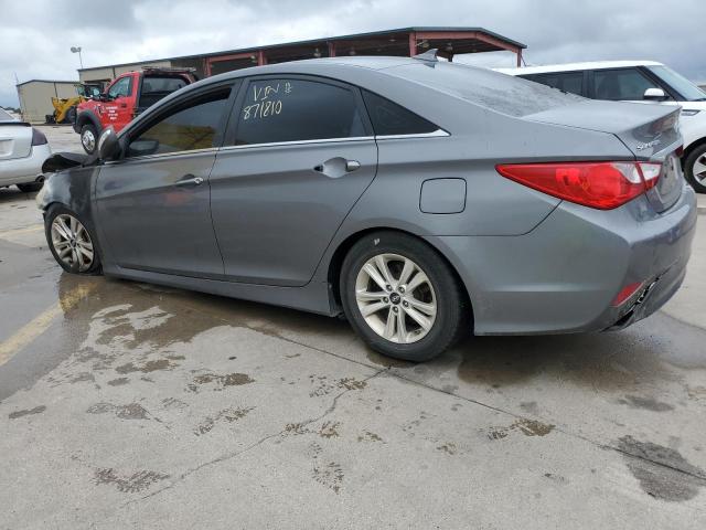 5NPEB4AC1EH871810 - 2014 HYUNDAI SONATA GLS GRAY photo 2