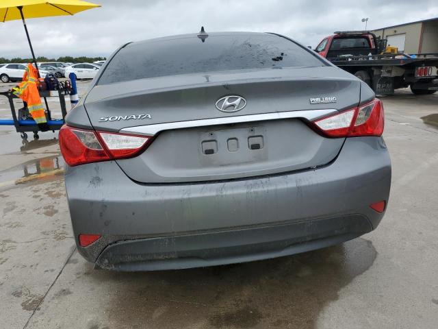 5NPEB4AC1EH871810 - 2014 HYUNDAI SONATA GLS GRAY photo 6