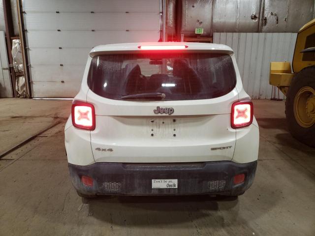 ZACCJBAH3HPF06230 - 2017 JEEP RENEGADE SPORT WHITE photo 6