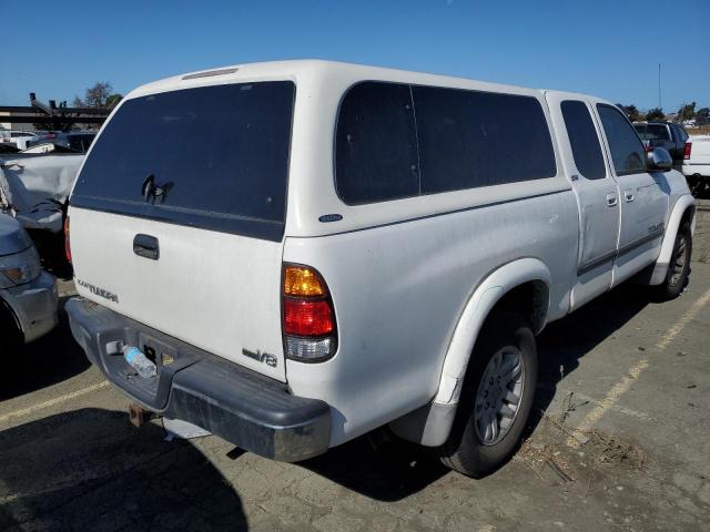 5TBRT34143S436296 - 2003 TOYOTA TUNDRA ACCESS CAB SR5 WHITE photo 3