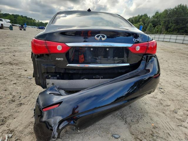 JN1BV7AR5FM410877 - 2015 INFINITI Q50 BASE BLACK photo 6