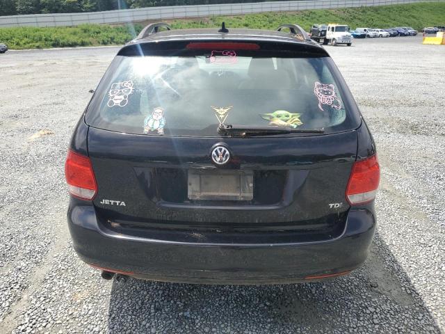 3VWPL7AJ5EM600679 - 2014 VOLKSWAGEN JETTA TDI BLACK photo 6