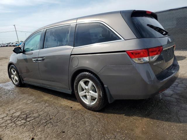 5FNRL5H62FB089665 - 2015 HONDA ODYSSEY EXL GRAY photo 2