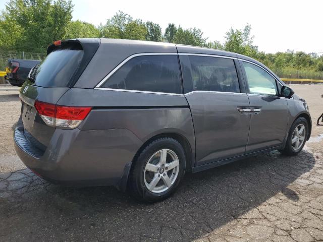 5FNRL5H62FB089665 - 2015 HONDA ODYSSEY EXL GRAY photo 3