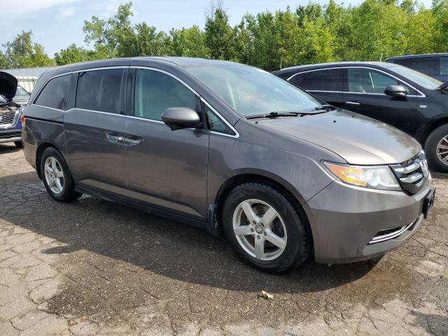 5FNRL5H62FB089665 - 2015 HONDA ODYSSEY EXL GRAY photo 4