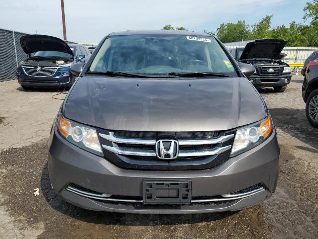 5FNRL5H62FB089665 - 2015 HONDA ODYSSEY EXL GRAY photo 5