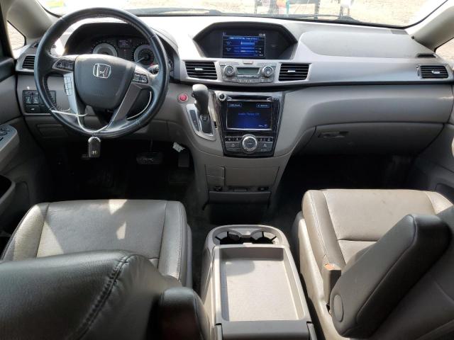 5FNRL5H62FB089665 - 2015 HONDA ODYSSEY EXL GRAY photo 8