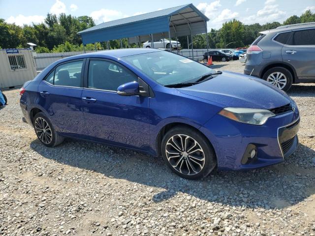 2T1BURHE3FC258674 - 2015 TOYOTA COROLLA L 蓝色 照片 4