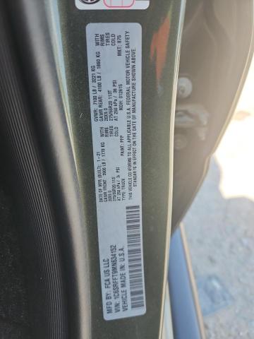 1C6SRFFT9MN634152 - 2021 RAM 1500 BIG HORN/LONE STAR GREEN photo 12