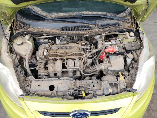 3FADP4FJ2CM173322 - 2012 FORD FIESTA SES GREEN photo 11