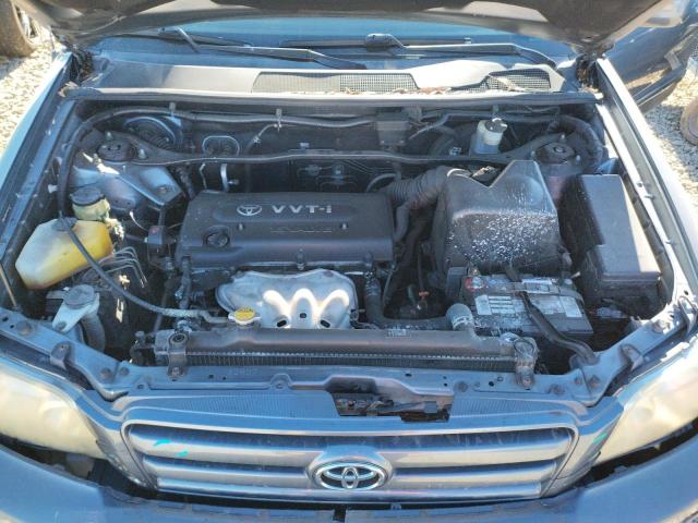 JTEGD21A750111119 - 2005 TOYOTA HIGHLANDER GRAY photo 12