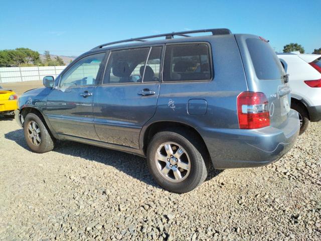 JTEGD21A750111119 - 2005 TOYOTA HIGHLANDER GRAY photo 2