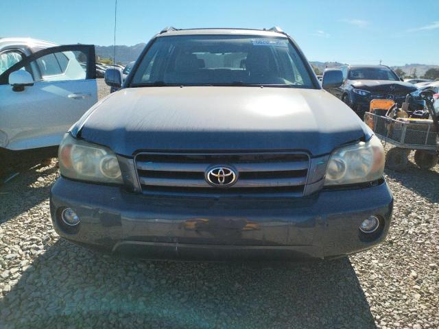 JTEGD21A750111119 - 2005 TOYOTA HIGHLANDER GRAY photo 5