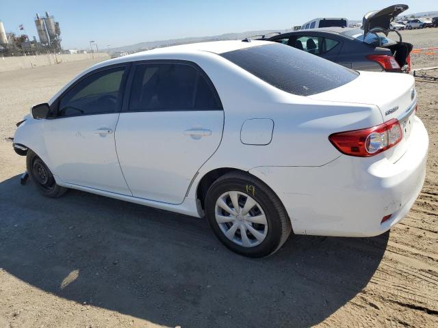 JTDBU4EE7B9162893 - 2011 TOYOTA COROLLA BASE WHITE photo 2