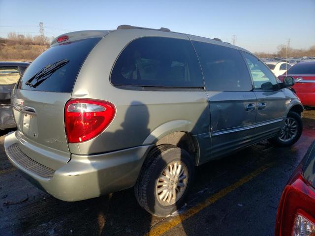 2C4GP54L54R587738 - 2004 CHRYSLER TOWN & COU TOURING ტურკოუსი ფოტო 3