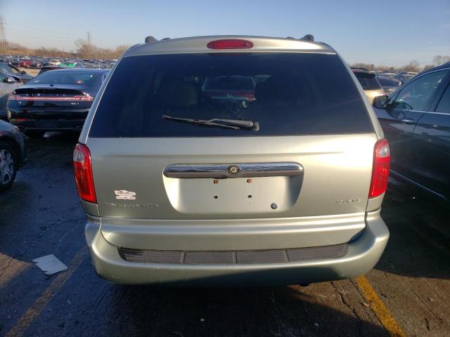 2C4GP54L54R587738 - 2004 CHRYSLER TOWN & COU TOURING ტურკოუსი ფოტო 6