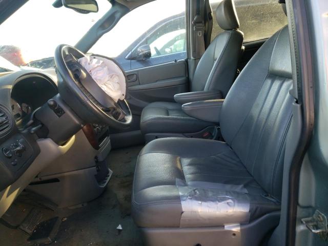 2C4GP54L54R587738 - 2004 CHRYSLER TOWN & COU TOURING ტურკოუსი ფოტო 7