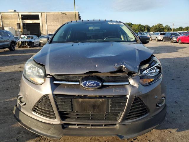 1FADP3N29EL448435 - 2014 FORD FOCUS TITANIUM GRAY photo 5