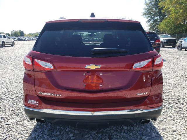 2GNAXVEXXK6186344 - 2019 CHEVROLET EQUINOX LT RED photo 6