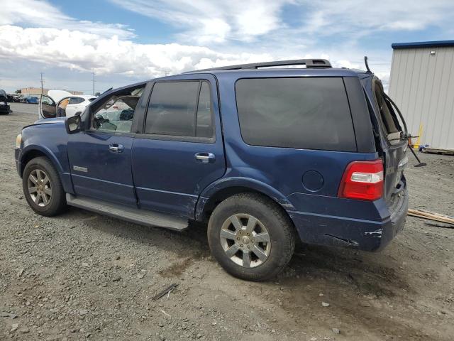 1FMFU16508LA79702 - 2008 FORD EXPEDITION XLT ლურჯი ფოტო 2