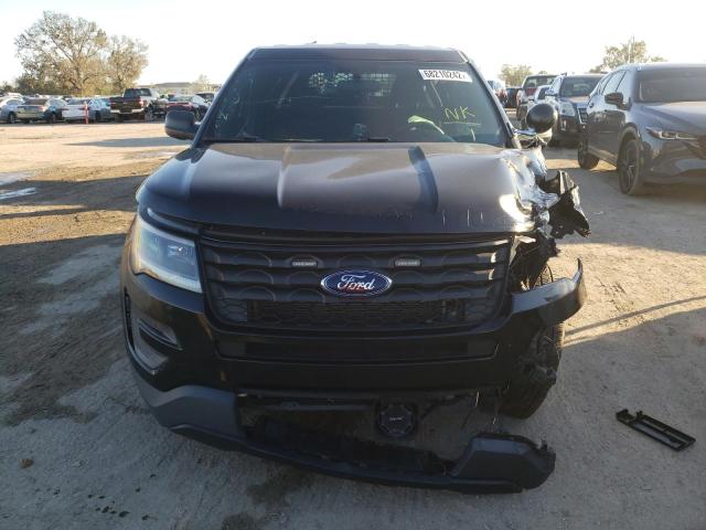 1FM5K8AR1HGD58900 - 2017 FORD EXPLORER POLICE INTERCEPTOR BLACK photo 5