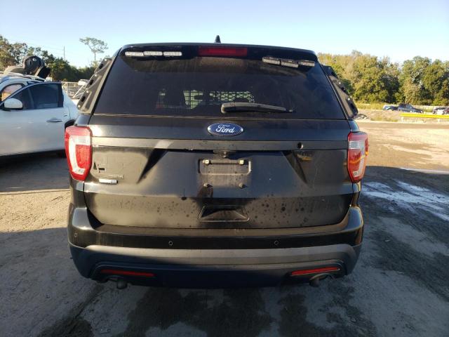 1FM5K8AR1HGD58900 - 2017 FORD EXPLORER POLICE INTERCEPTOR BLACK photo 6