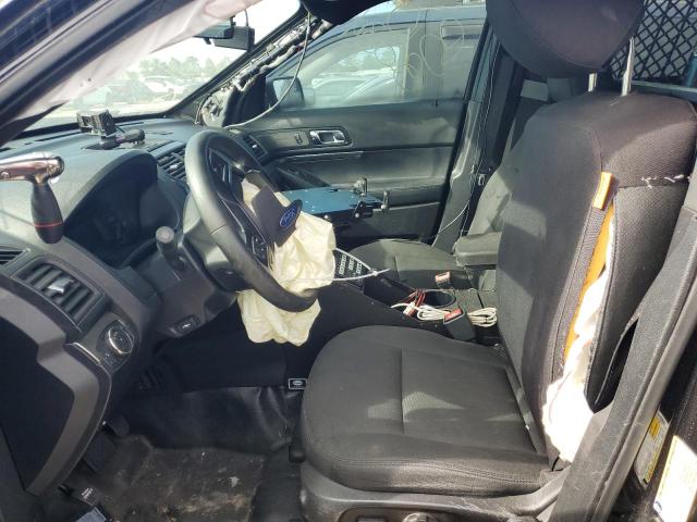 1FM5K8AR1HGD58900 - 2017 FORD EXPLORER POLICE INTERCEPTOR BLACK photo 7