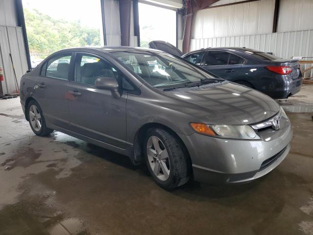 1HGFA15837L094218 - 2007 HONDA CIVIC EX GRAY photo 4